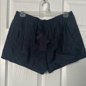 Prada Blue Athletic Shorts Lightweight Design